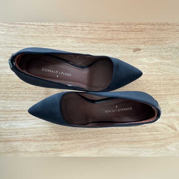 Donald J Pliner TREVA High Heel Pointed Toe Black 8.5 - Picture 5 of 15